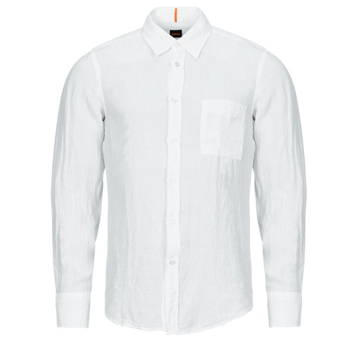 textil Hombre Camisas manga larga BOSS Relegant_6 Blanco