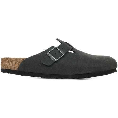 Zapatos Hombre Zuecos (Mules) Birkenstock Boston BS Vegan Desert Dust Negro