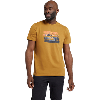 textil Hombre Camisetas manga larga Mountain Warehouse Mountain Explorer Beige