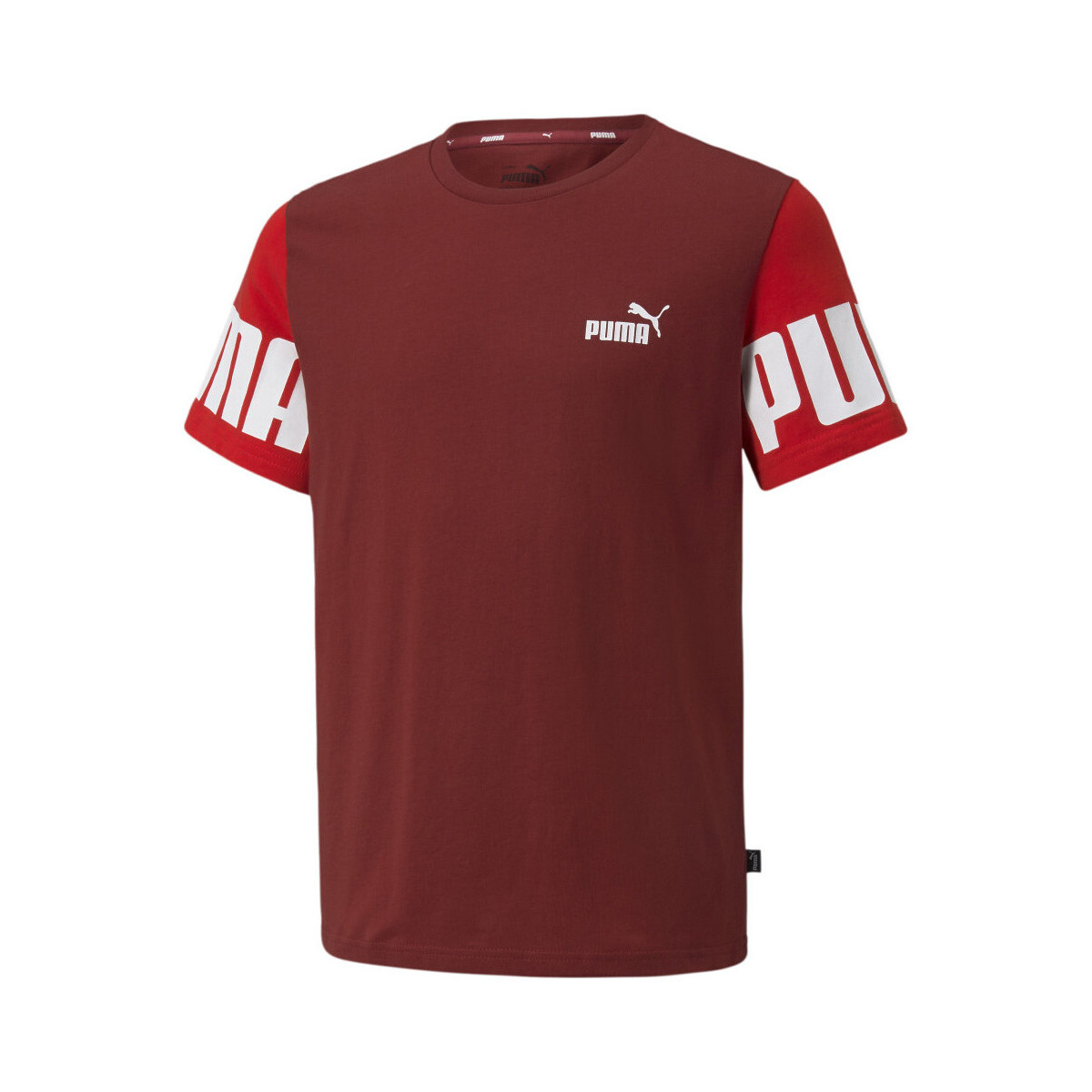 textil Niño Tops y Camisetas Puma  Rojo
