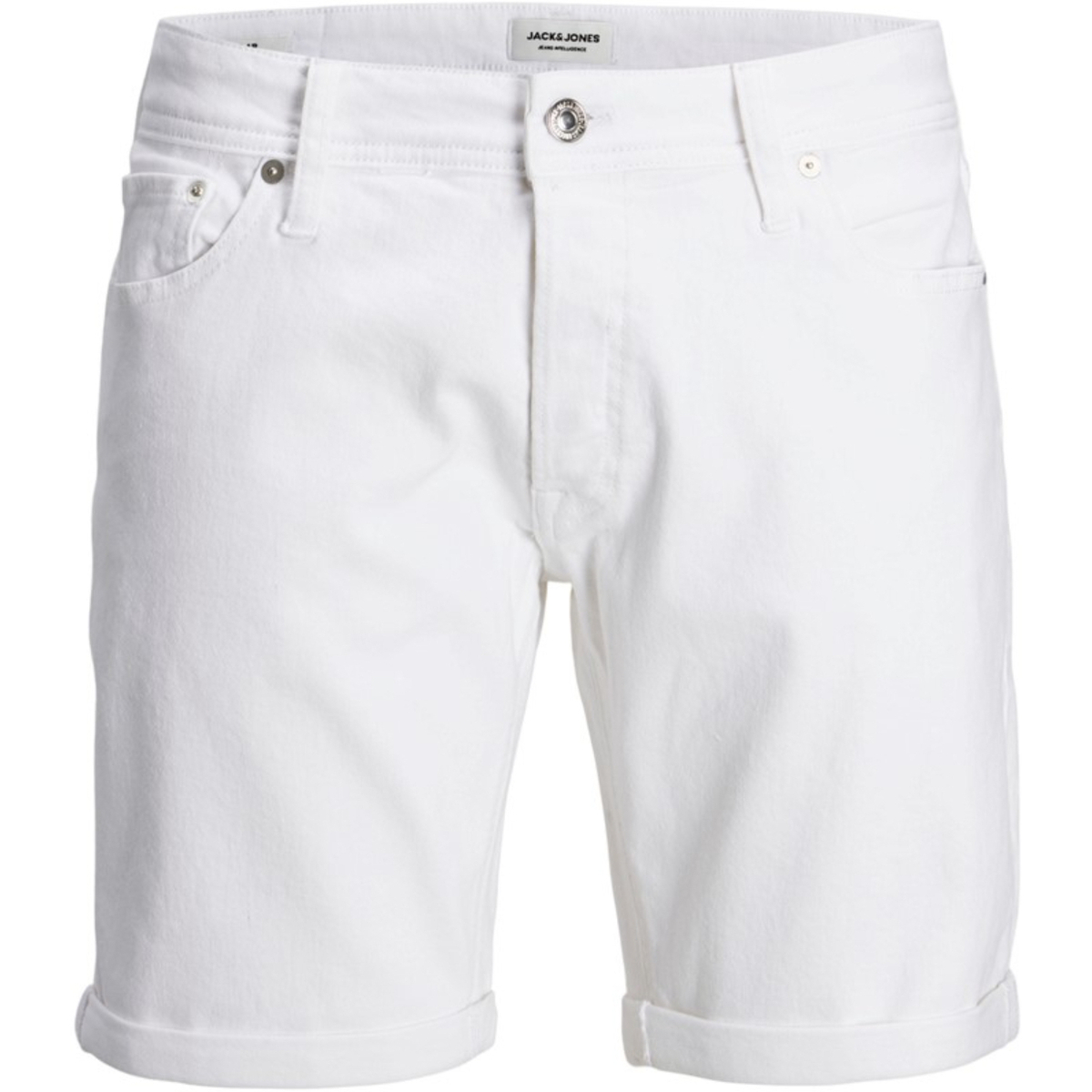 textil Hombre Shorts / Bermudas Jack & Jones 12223579 JJIRICK JJORIGINAL SHORTS MF 309 WHITE DENIM Blanco