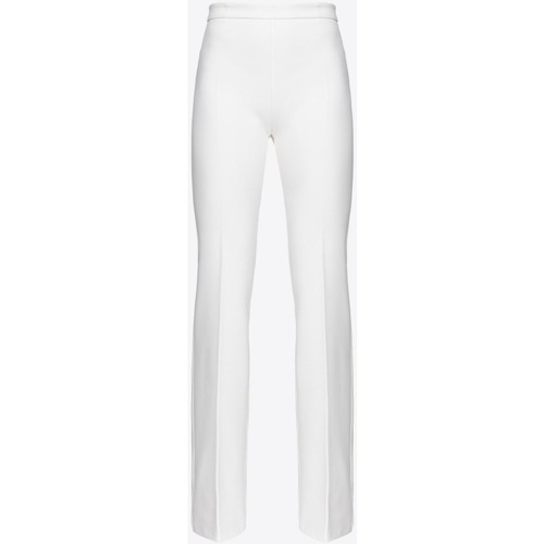 textil Mujer Pantalones Pinko 101591A0HC Blanco