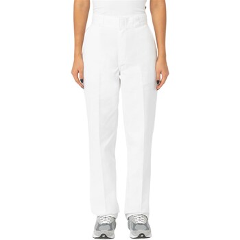 textil Mujer Pantalones con 5 bolsillos Dickies DK0A4YH1WHX1 Blanco