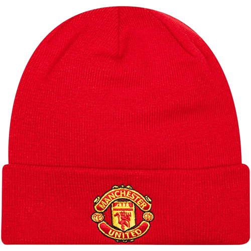 Accesorios textil Hombre Gorro New-Era Core Cuff Beanie Manchester United FC Hat Rojo