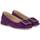 Zapatos Mujer Bailarinas-manoletinas ALMA EN PENA I23109 Violeta