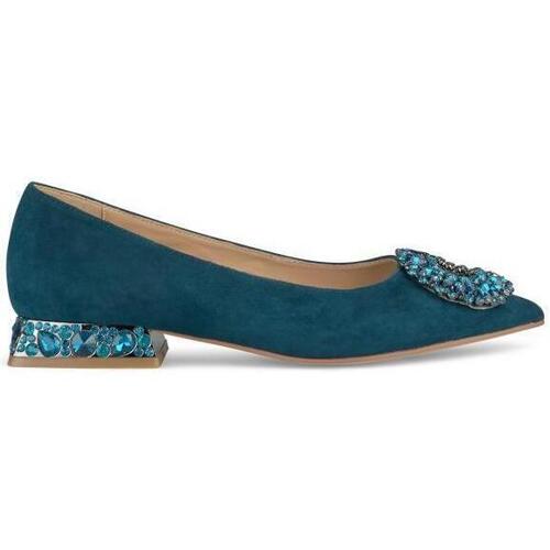 Zapatos Mujer Bailarinas-manoletinas Alma En Pena I23118 Azul