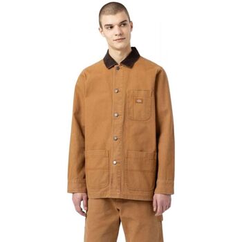 Dickies Chaqueta Chore Hombre Stone Washed Brown Beige