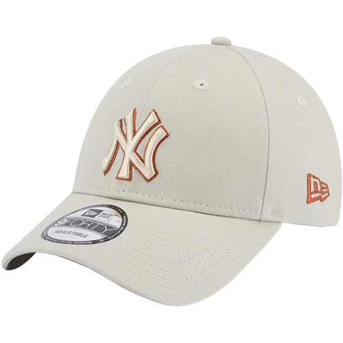 Accesorios textil Hombre Gorra New-Era Team Outline 9FORTY New York Yankees Cap Beige