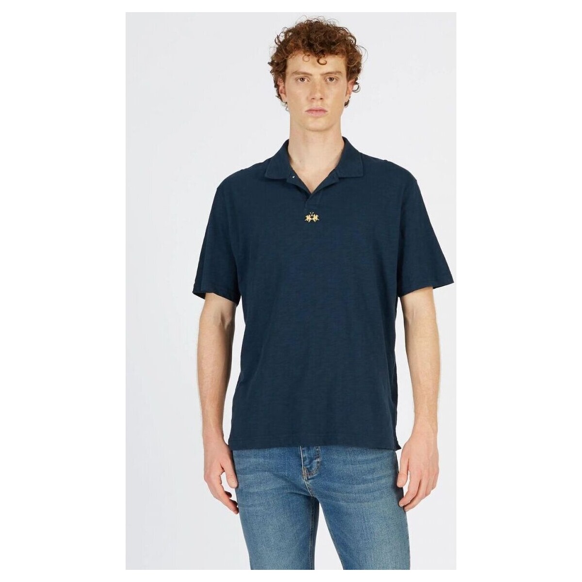 textil Hombre Tops y Camisetas La Martina CCMP05 JS259-07017 Azul