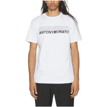 textil Hombre Camisetas manga corta Antony Morato MMKS02293 FA100144 Blanco