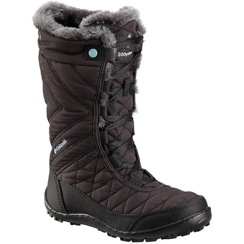 Zapatos Niños Botas de nieve Columbia MINX MID III WP OMNI-HEAT Negro