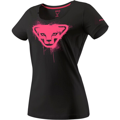textil Mujer Camisas Dynafit GRAPHIC CO W S/S TEE Negro