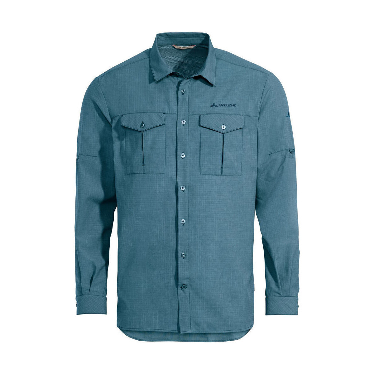 textil Hombre Camisas manga larga Vaude Mens Rosemoor LS Shirt II Azul