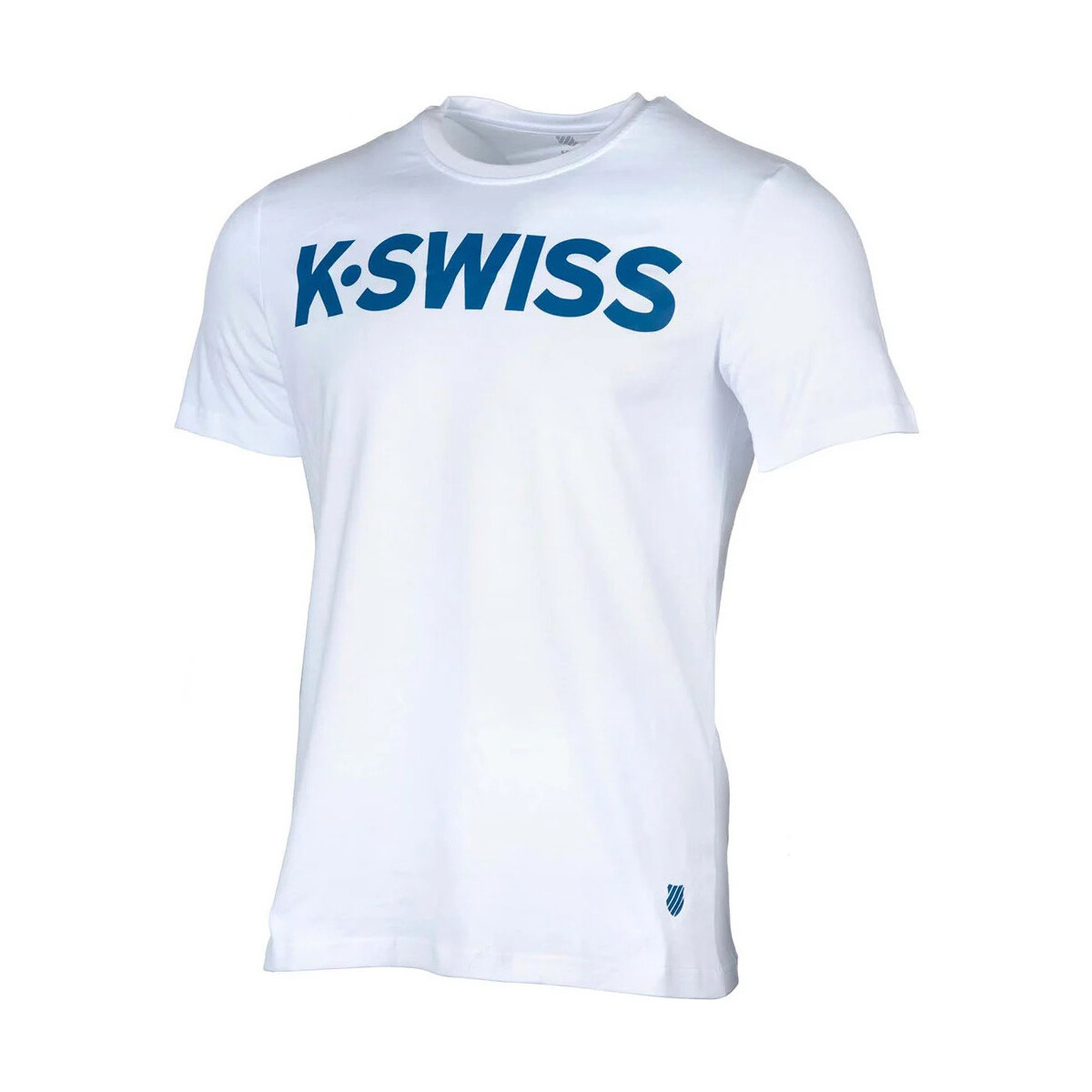 textil Hombre Camisetas manga corta K-Swiss CAMISETA LOGO Blanco