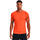 textil Hombre Camisetas manga corta Under Armour UA RUSH 2.0 EMBOSS SS Naranja