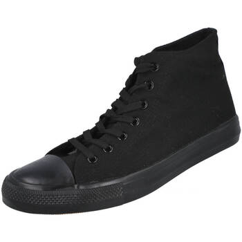 Zapatos Hombre Zapatillas altas L&R Shoes HB-0357 Negro