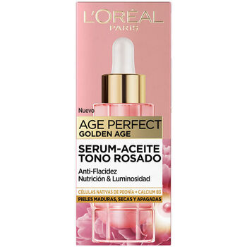 Belleza Hidratantes & nutritivos L'oréal Age Perfect Golden Age Serum-aceite Tono Rosado 