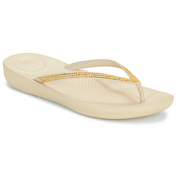 Zapatos Mujer Chanclas FitFlop iQushion Sparkle Beige