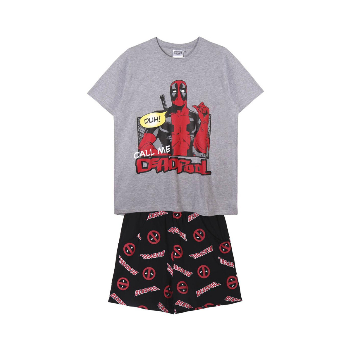 textil Hombre Pijama Deadpool 2200008899 Gris