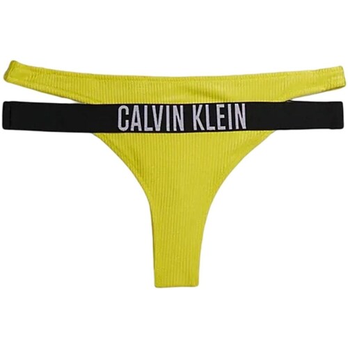 textil Mujer Bañadores Calvin Klein Jeans KW0KW02016 Amarillo