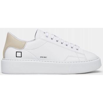 Zapatos Mujer Deportivas Moda Date W391-SF-BA-HB SFERA-WHITE/BEIGE Blanco