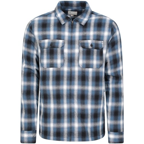 textil Hombre Camisas manga larga Mountain Warehouse Stream II Azul