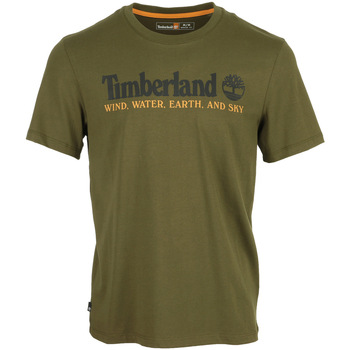 Timberland WWES Front Tee Verde