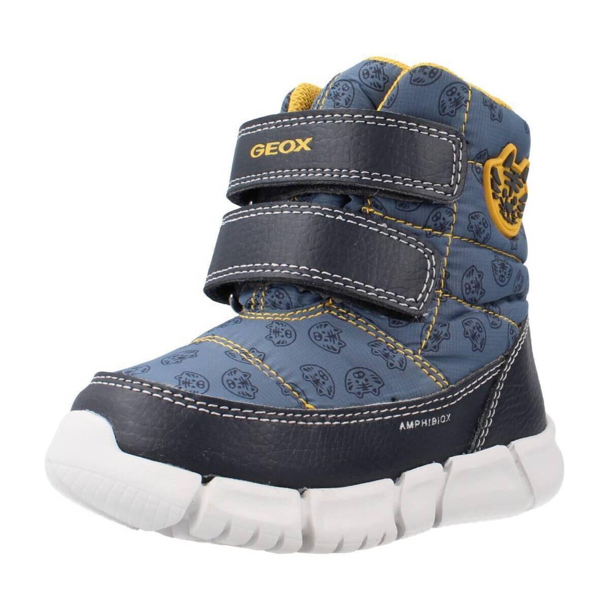 Zapatos Niño Botas Geox B FLEXYPER BOY B ABX Azul