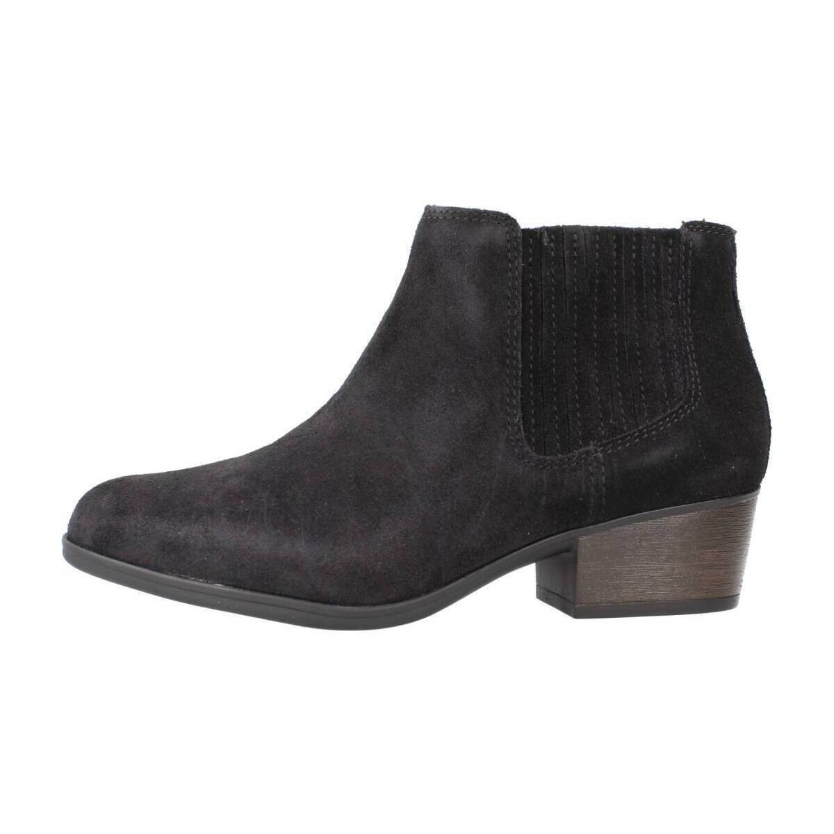 Zapatos Mujer Botines Clarks CAIL STRAP Negro
