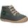 Zapatos Niños Botas de caña baja Kickers 928062-10 SONISTREET GOAT SUED Verde