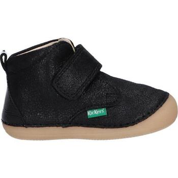 Zapatos Niños Botas de caña baja Kickers 915395-10 SABIO Negro