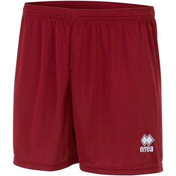 textil Niño Shorts / Bermudas Errea Pantaloni Corti  New Skin Panta Jr Granata Rojo