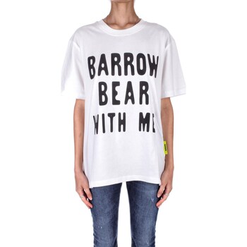textil Camisetas manga corta Barrow F3BWUATH130 Blanco