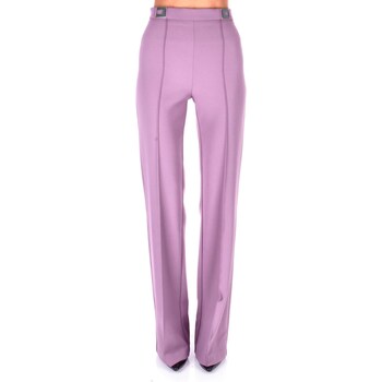 textil Mujer Pantalones con 5 bolsillos Elisabetta Franchi PA00436E2 Violeta
