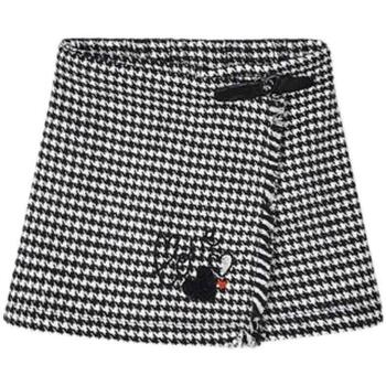 textil Niña Shorts / Bermudas Mayoral Falda pantalon cuadros Negro