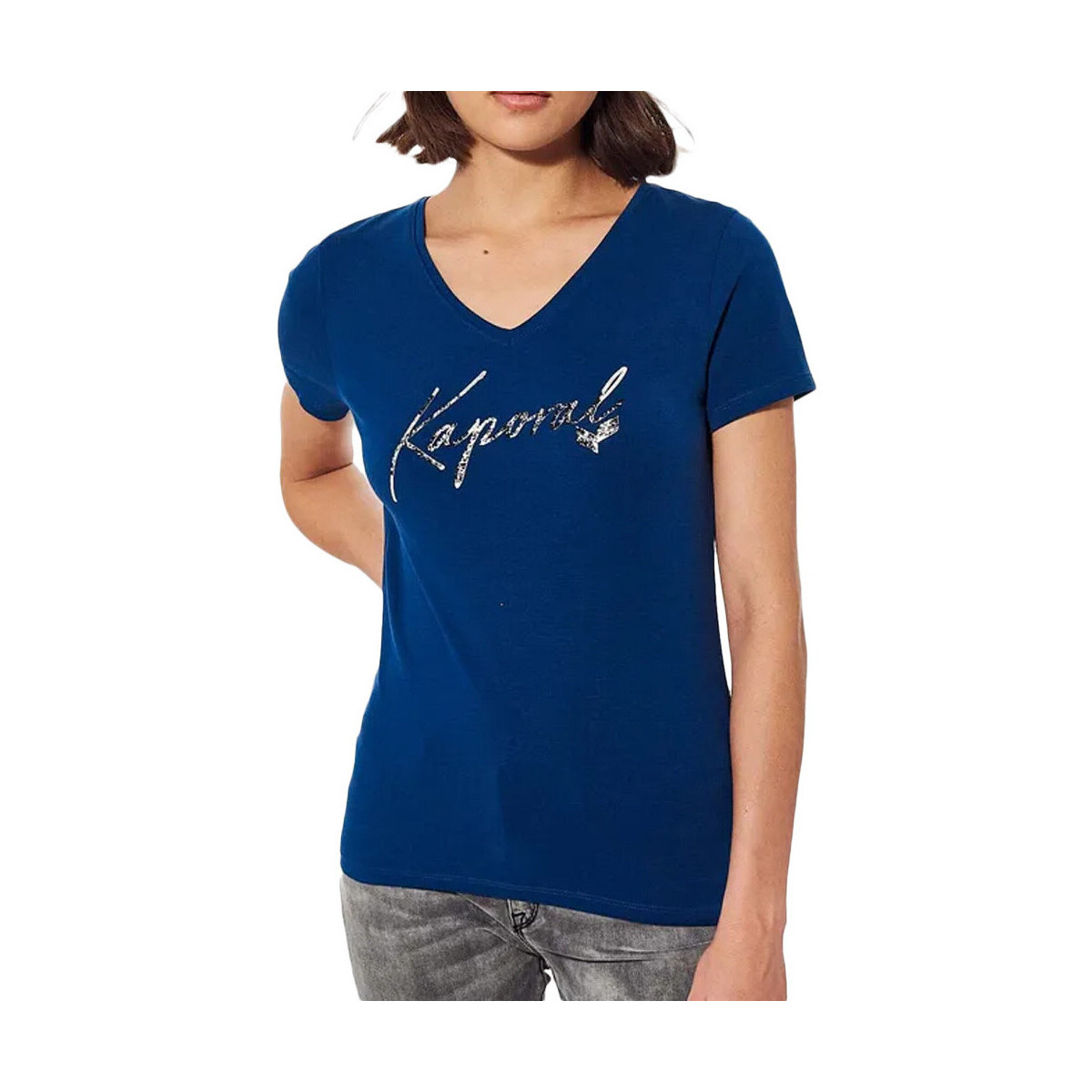 textil Mujer Tops y Camisetas Kaporal  Azul