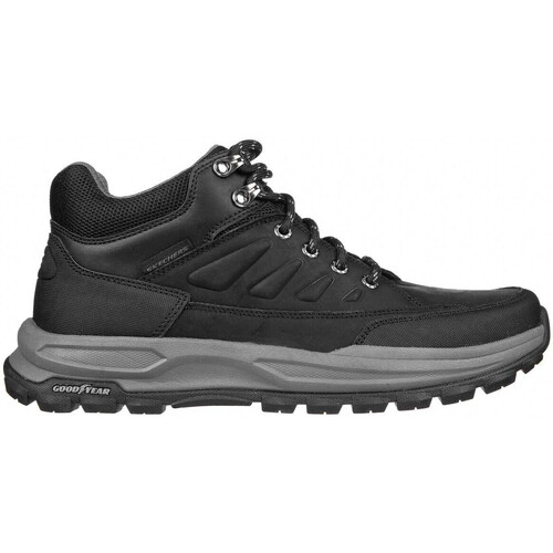 Zapatos Hombre Botas de caña baja Skechers 204699 RELAXED FIT: ZELLER - BAZEMORE Negro