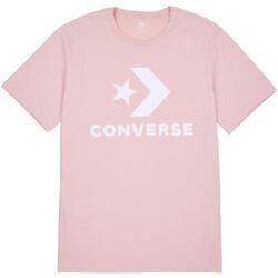 textil Mujer Camisetas manga corta Converse 10025458-A09 Rosa