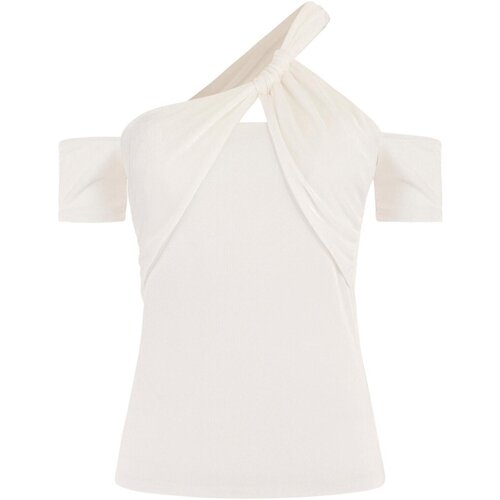 textil Tops y Camisetas Guess W3GP12 KBEM0 - Mujer Blanco