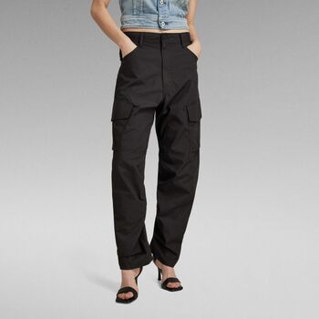 textil Mujer Pantalones G-Star Raw D23221 C973 CARGO 3D-6484 BLACK Negro