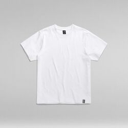 textil Hombre Tops y Camisetas G-Star Raw D23471 C784 ESSENTIAL LOOSE-110 WHITE Blanco