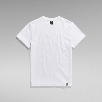 textil Hombre Tops y Camisetas G-Star Raw D23690 B287 ESSENTIAL PIQUET-110 Blanco