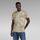 textil Hombre Tops y Camisetas G-Star Raw D23720 C334 LIME CAMO-G154 ELEPHANT CAMO Beige