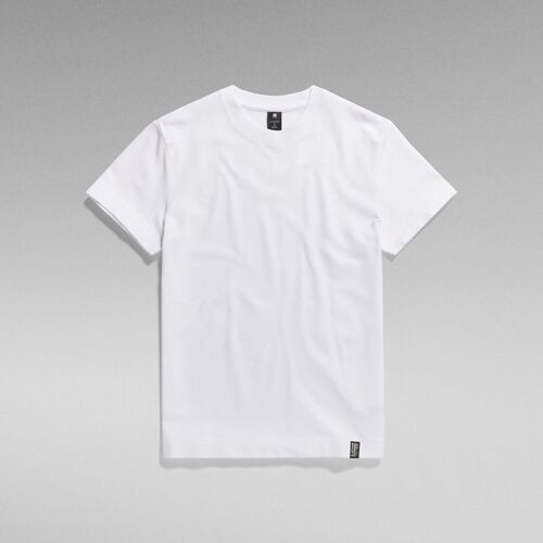 textil Hombre Tops y Camisetas G-Star Raw D23690 B287 ESSENTIAL PIQUET-110 Blanco