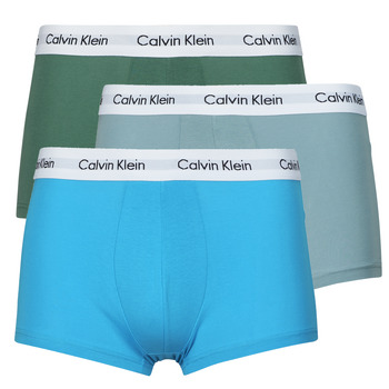 Ropa interior Hombre Boxer Calvin Klein Jeans LOW RISE TRUNK X3 Azul / Gris / Azul