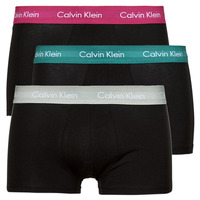 Ropa interior Hombre Boxer Calvin Klein Jeans LOW RISE TRUNK 3PK X3 Negro