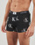 Ropa interior Hombre Boxer Calvin Klein Jeans TRUNK 3PK X3 Negro / Negro / Violeta