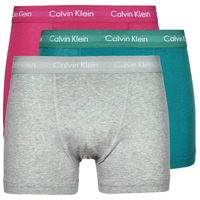Ropa interior Hombre Boxer Calvin Klein Jeans TRUNK 3PK X3 Gris / Verde / Violeta