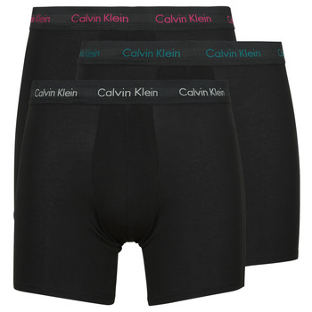 Ropa interior Hombre Boxer Calvin Klein Jeans BOXER BRIEF 3PK X3 Negro