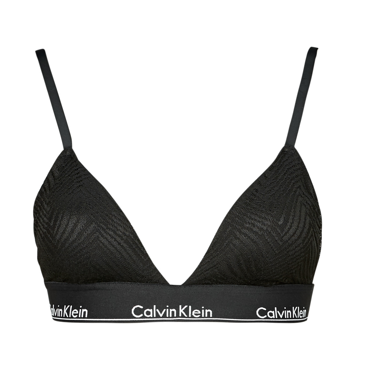 Ropa interior Mujer Triángulo/Sin Aros Calvin Klein Jeans LIGHTLY LINED TRIANGLE Negro
